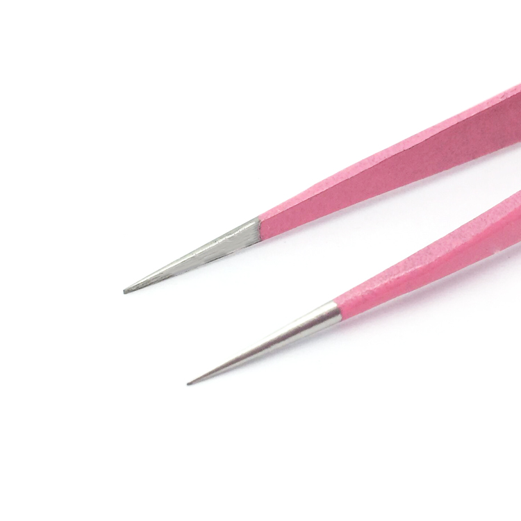 Factory price eyelash extension tweezer JH129